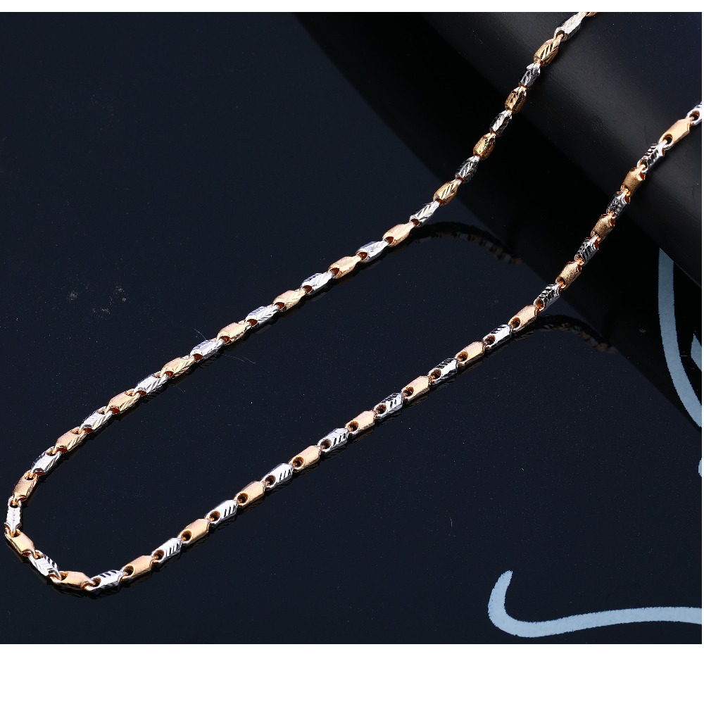 750 Rose Mens Delicate Hallmark Chain RMC94