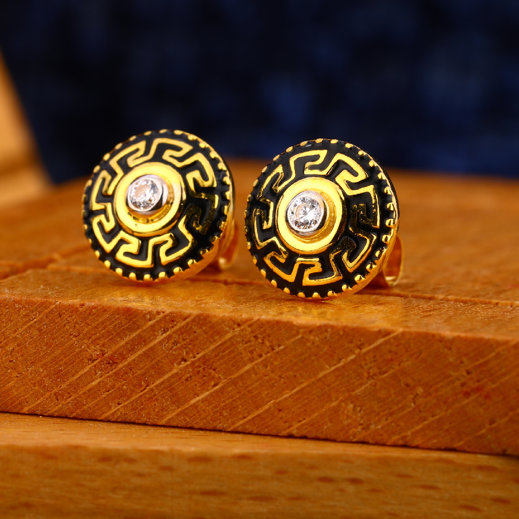 916 gold mens earrings me 26