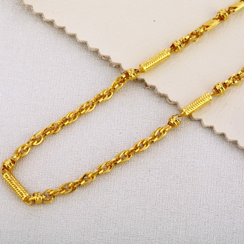 22ct gold mens hallmark designer choco chain mch 324