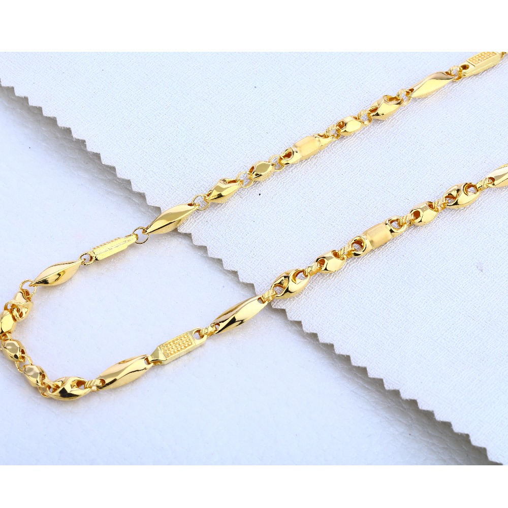 22CT Gold Mens Hallmark Classic Choco Chain MCH291