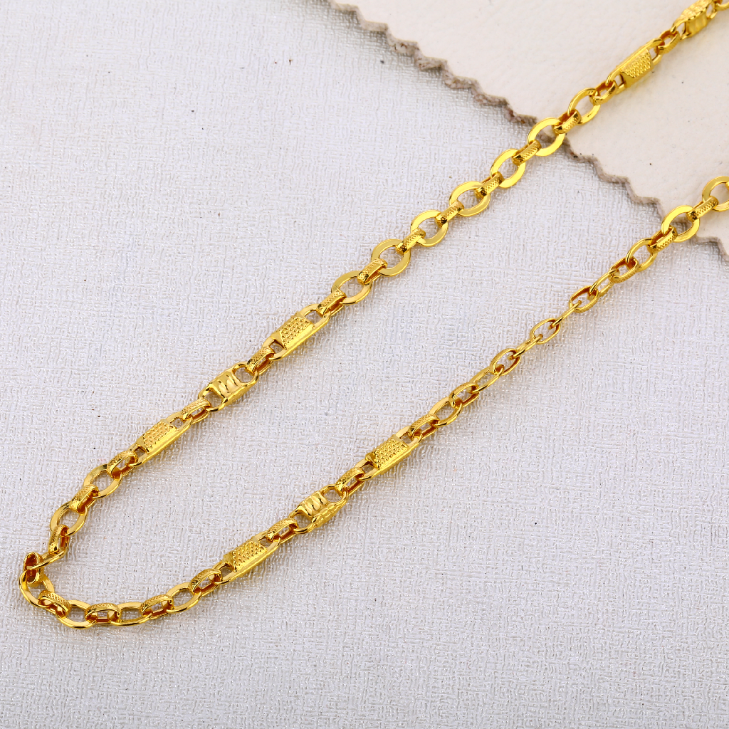 916 Gold mens  choco chain MCH585