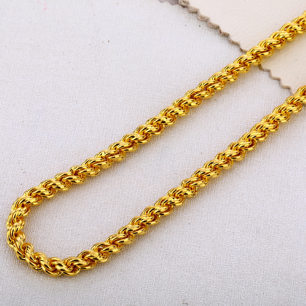 916 Gold mens Hallmark choco chain MCH601