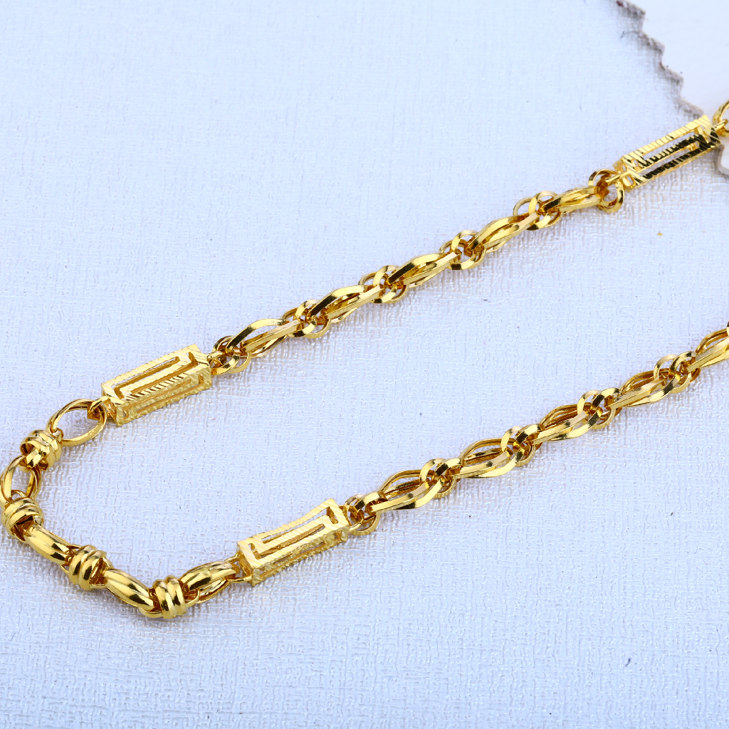 916 Gold Hallmark Choco Chain MCH125