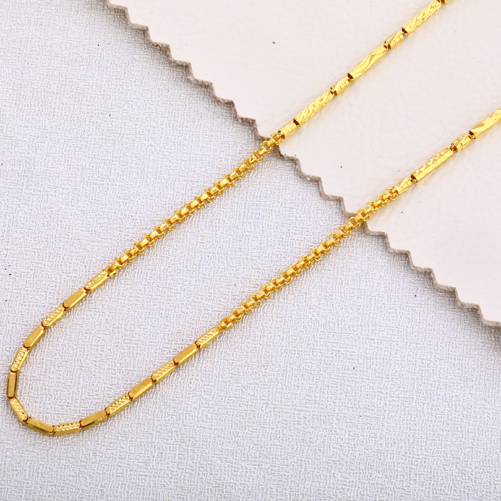 22CT Gold Mens hallmark Designer Choco Chain MCH352