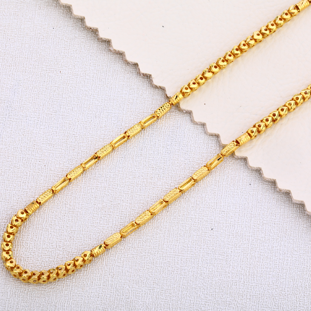 22CT Gold Mens hallmark Classic Choco Chain MCH353