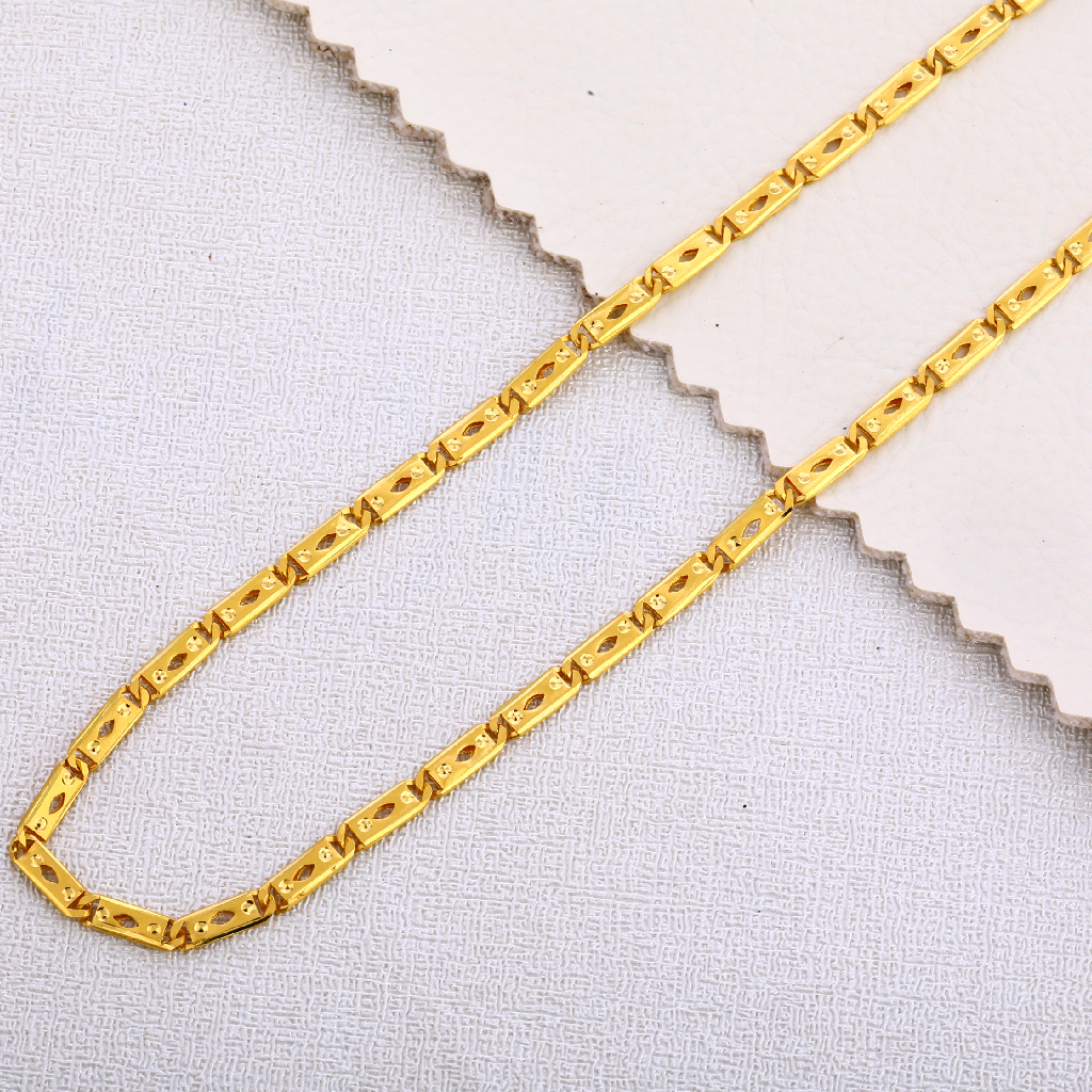 22KT Gold Mens Choco Chain MCH362