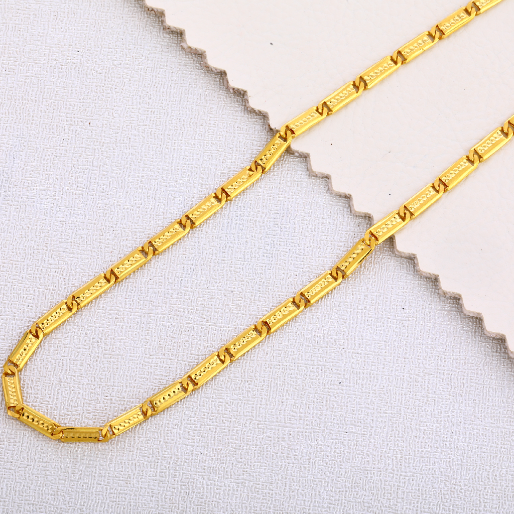 22KT Gold Mens Hallmark Exclusive Choco Chain MCH366