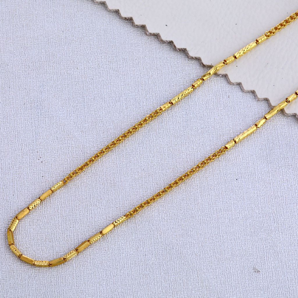 22KT Gold Mens Designer Choco Chain MCH376