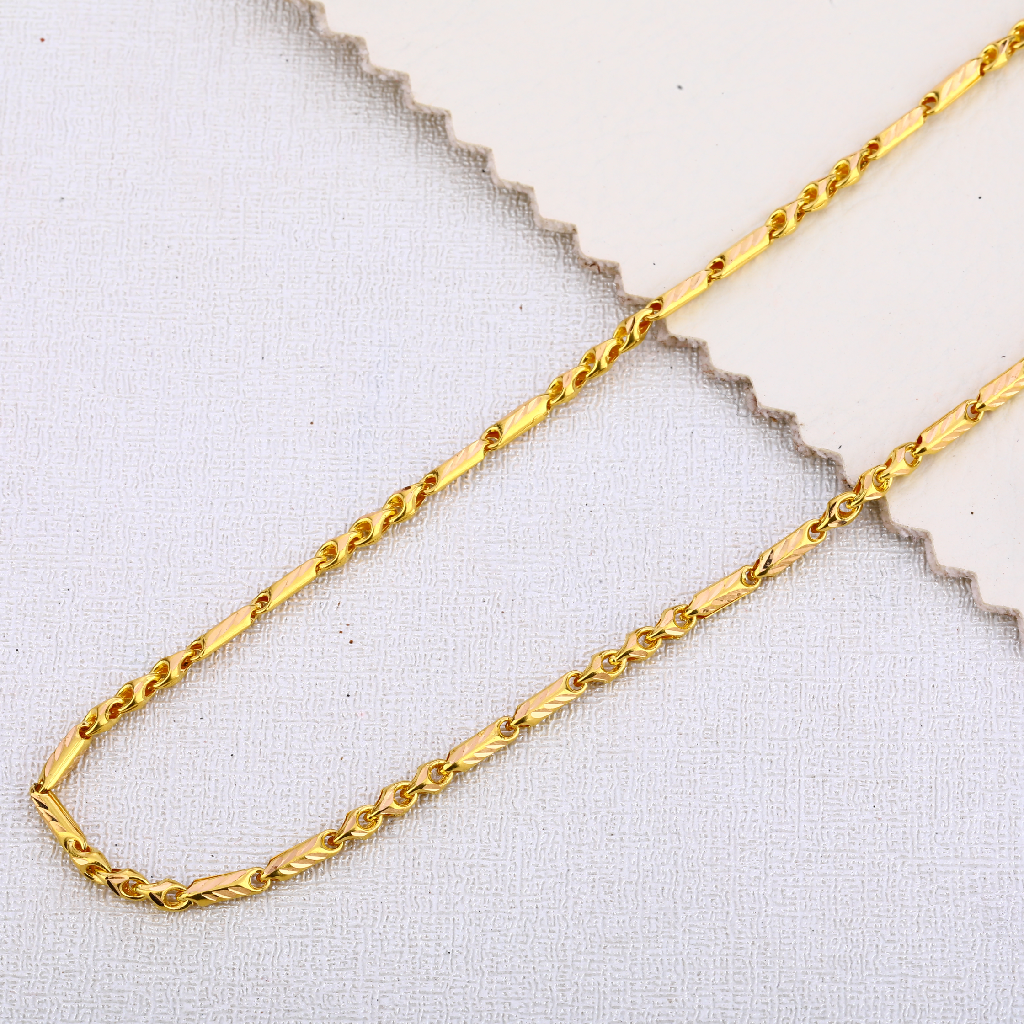 22CT Gold Mens Hallmark Choco Chain MCH447