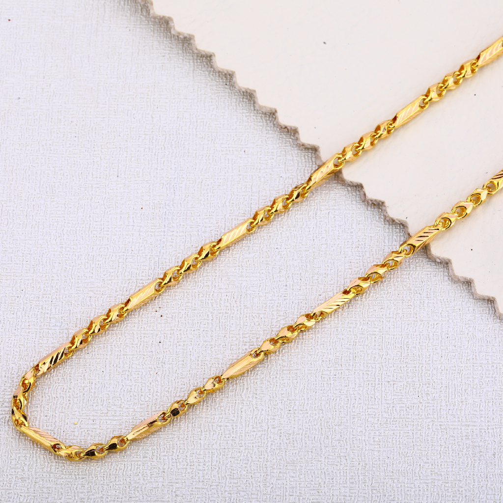 22KT Gold Mens Excluaive Choco Chain MCH451