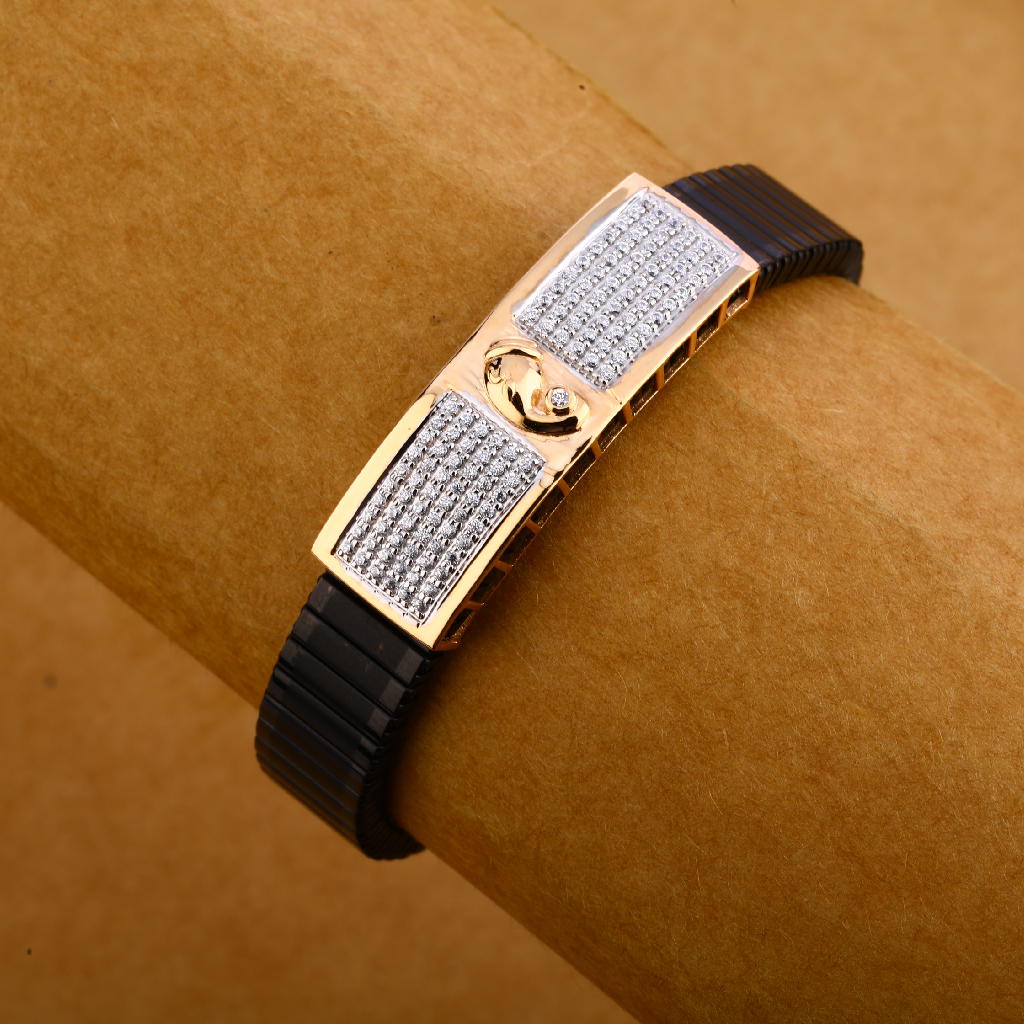 750 ROSE Gold Delicate Leather Bracelet MLB294