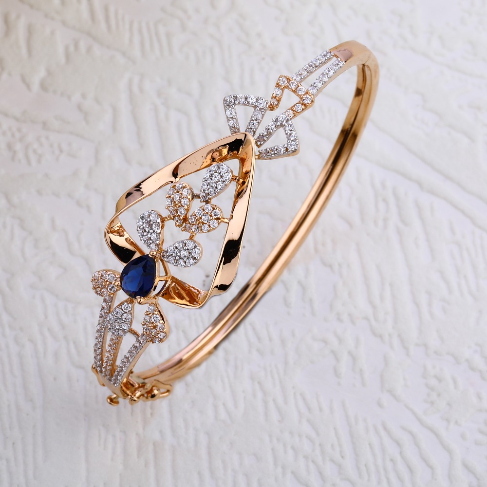 18KT Rose Gold Ladies Bracelet  Kada RLKB311
