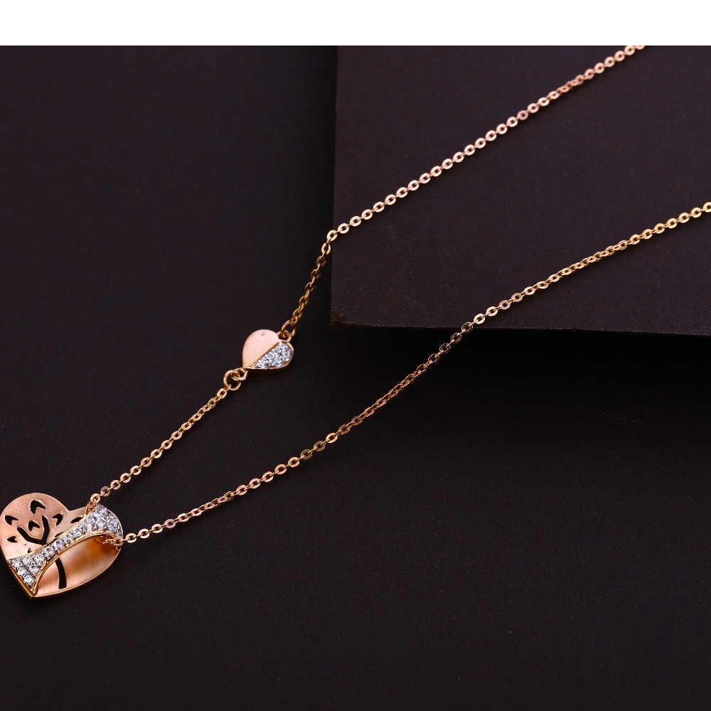 18CT Rose Gold Exclusive CZ Ladies  Tanmaniya RTM297