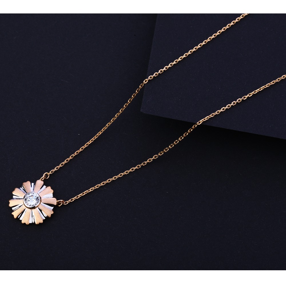 18CT Rose Gold CZ Ladies  Tanmaniya RTM281