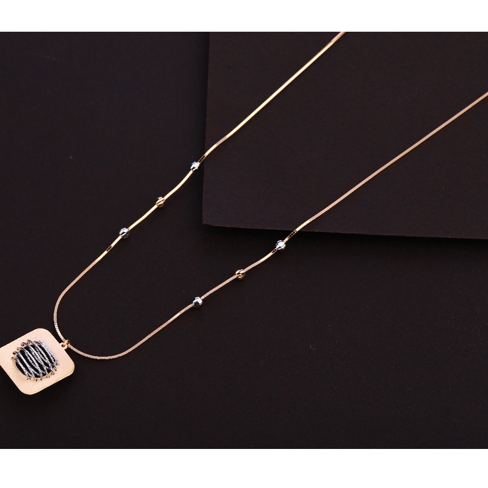 18KT Rose Gold Hallmark Gorgeous Necklace Tanmaniya RTM361