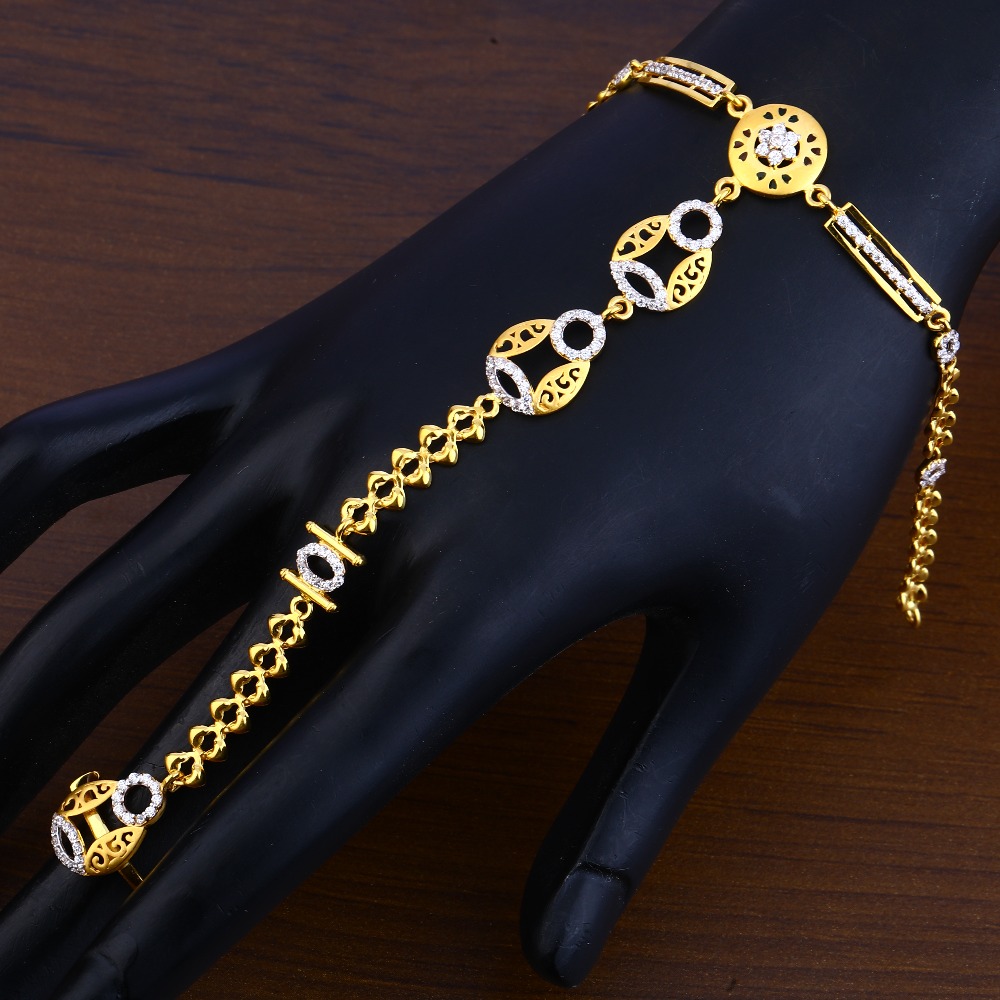 22KT Gold Women's Delicate  Hallmark Hathpan HP21