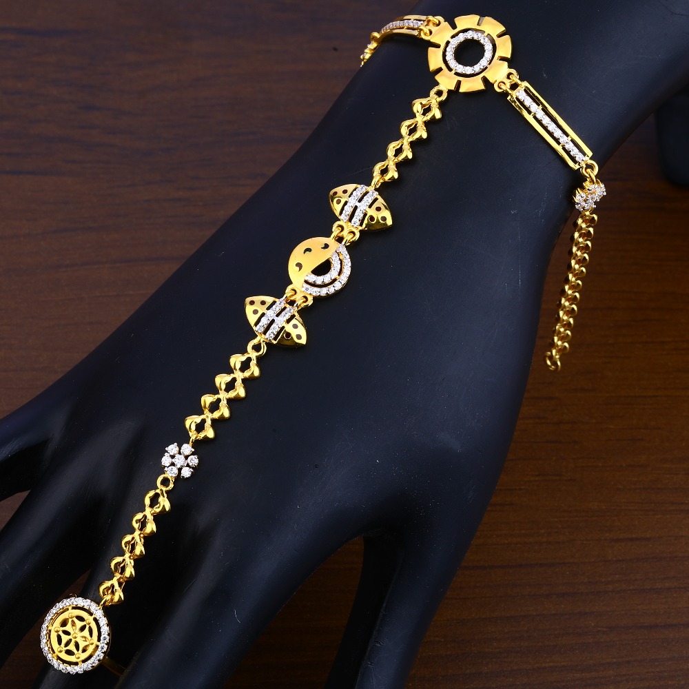 22KT Gold stylish Ladies Hathpan HP17