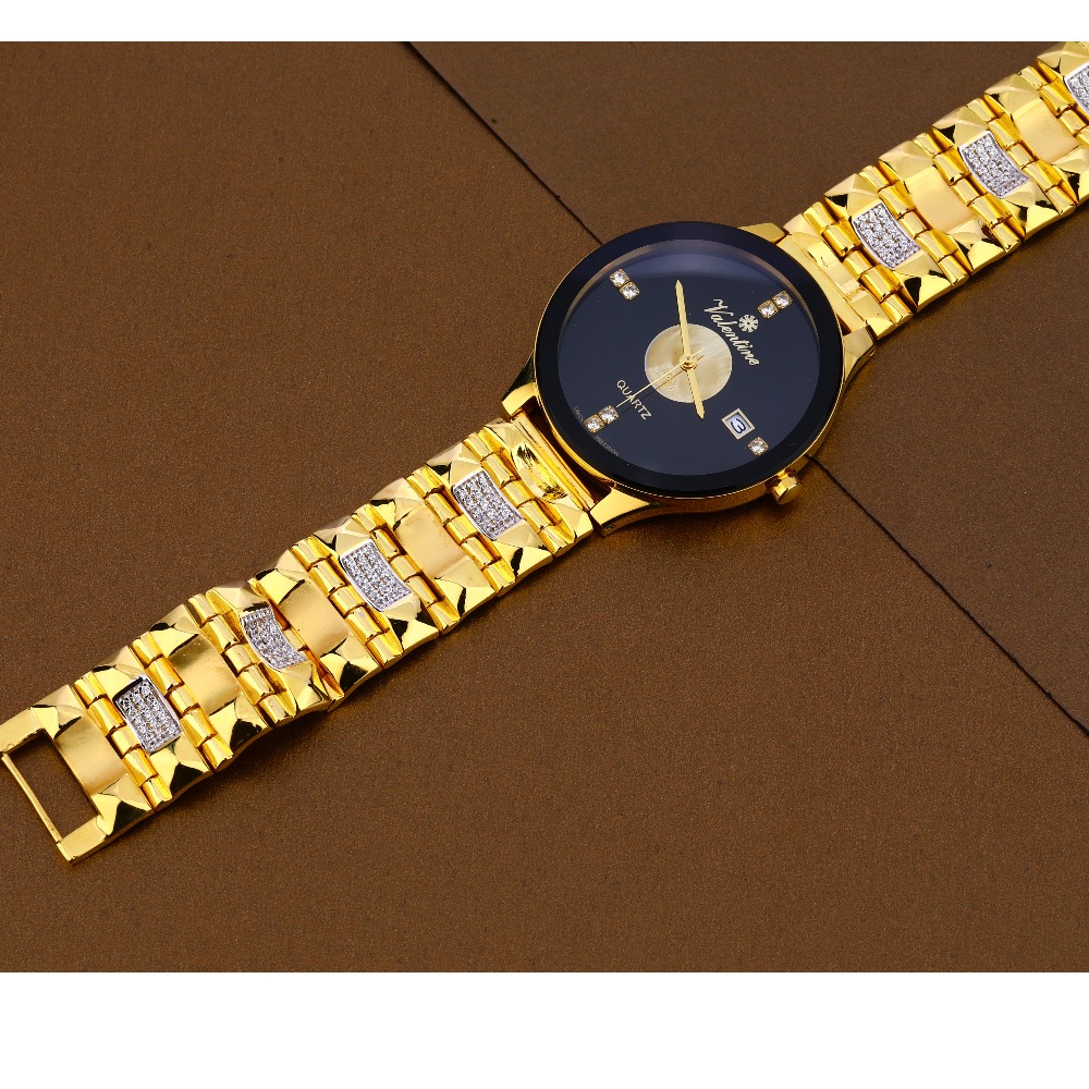 22KT Gold Fancy Men's Watch MW37