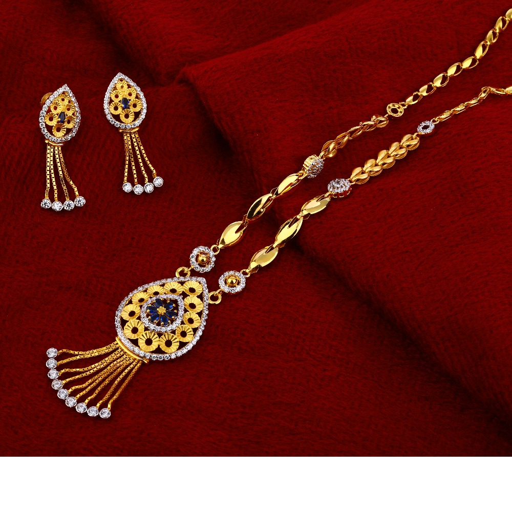916 Gold  Hallmark Chain Necklace CN225