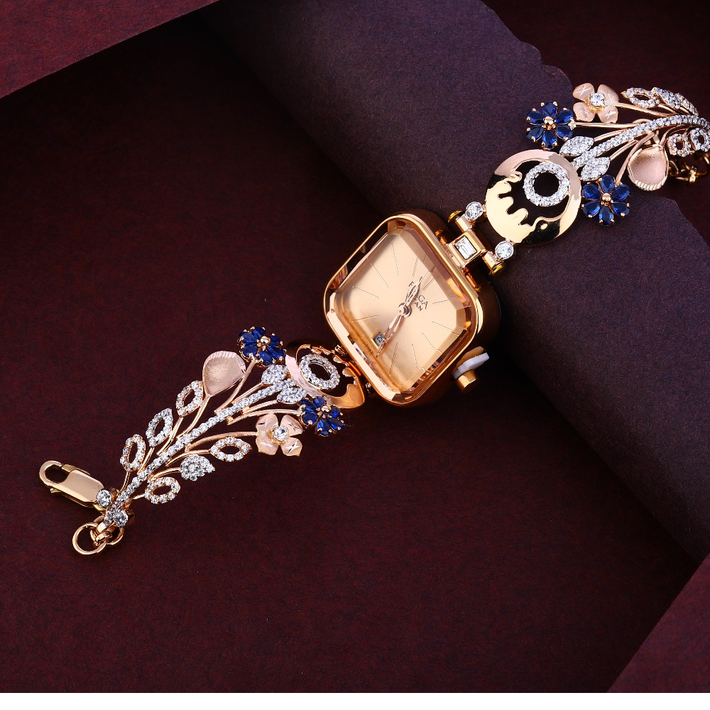 750 Rose Gold stylish Ladies Watch RLW319