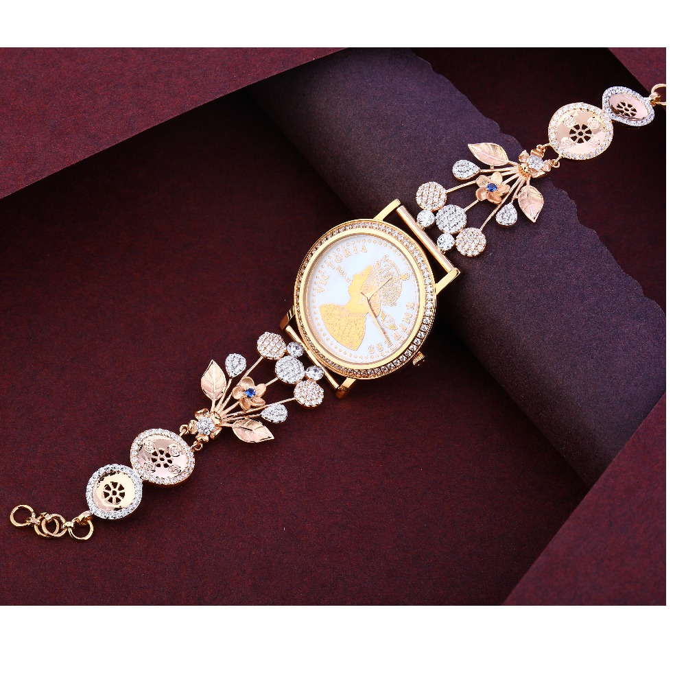 750 Rose Gold exclusive Ladies Watch RLW316