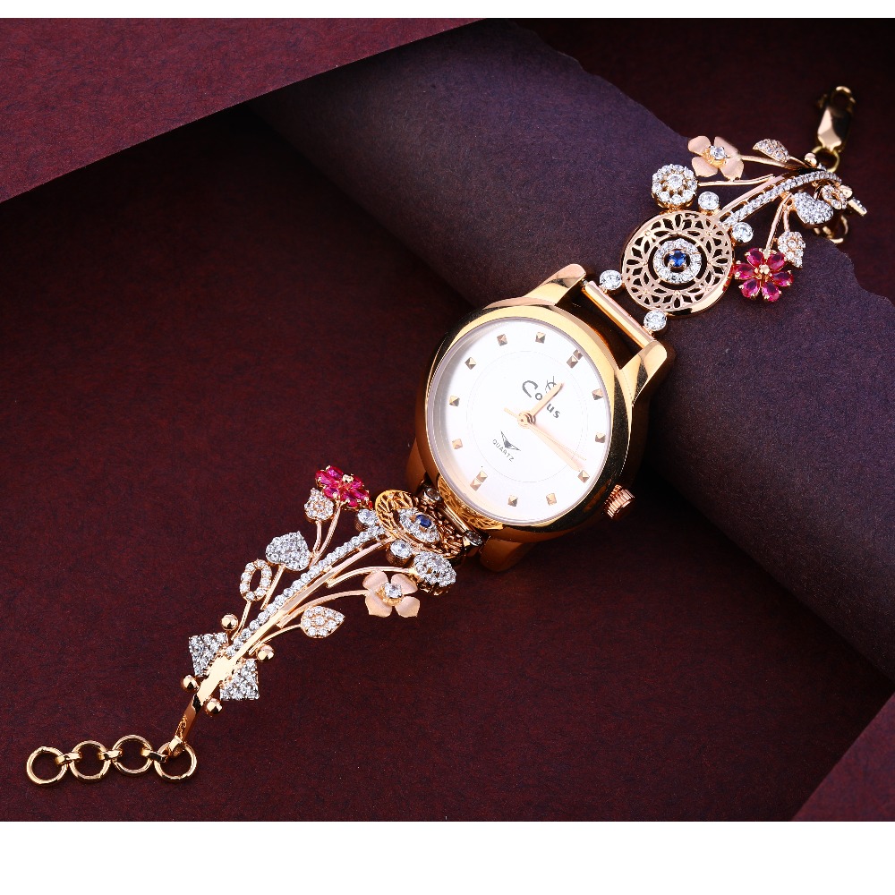 750 Rose Gold Ladies Watch RLW312