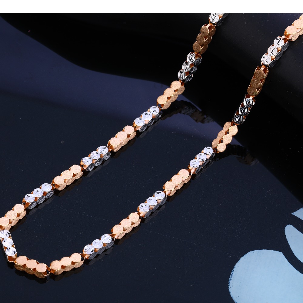 750 Rose Gold  Hallmark Gentlemen's Chain RMC56