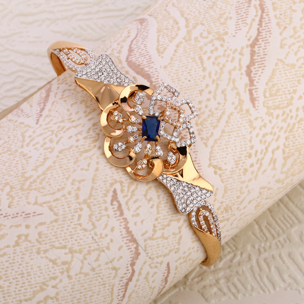 750 Rose Gold Gorgeous Hallmark Women's Kada RLKB177