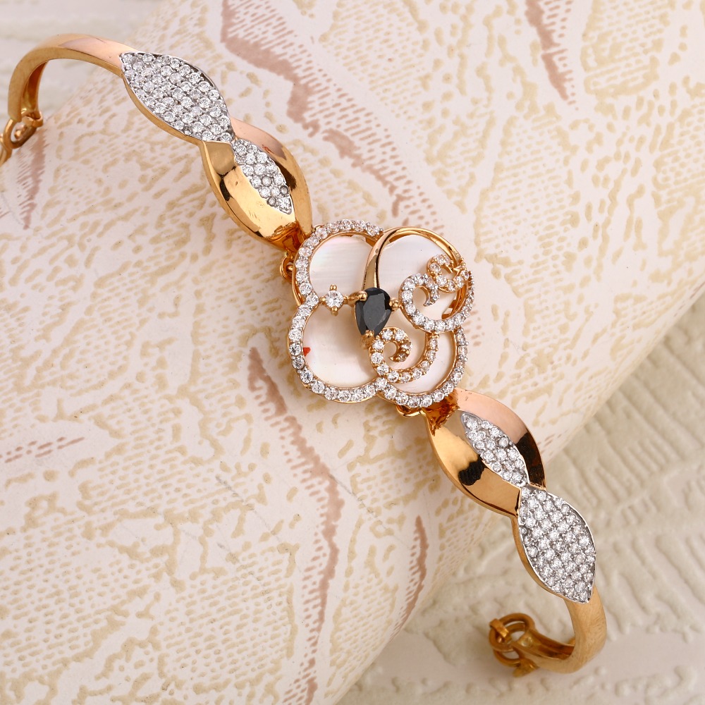 750 Rose Gold exclusive CZ Bracelet RLKB167