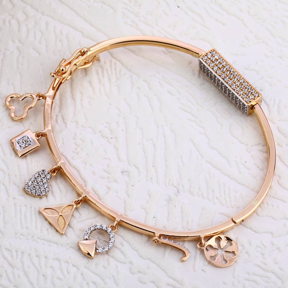 18KT Rose Gold exclusive Ladies Bracelet  RLKB246