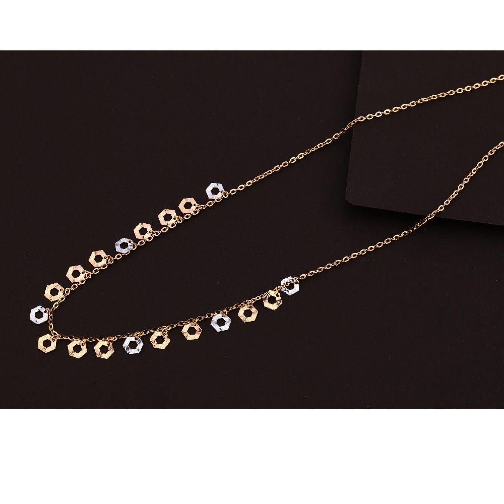 18CT Rose Gold Fancy Hallmark Tanmaniya  RTM200