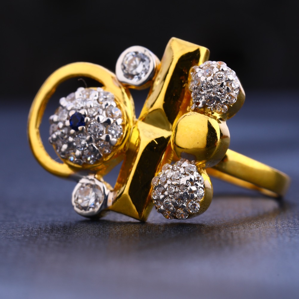 22KT Gold Hallmark Women's Ring LR660