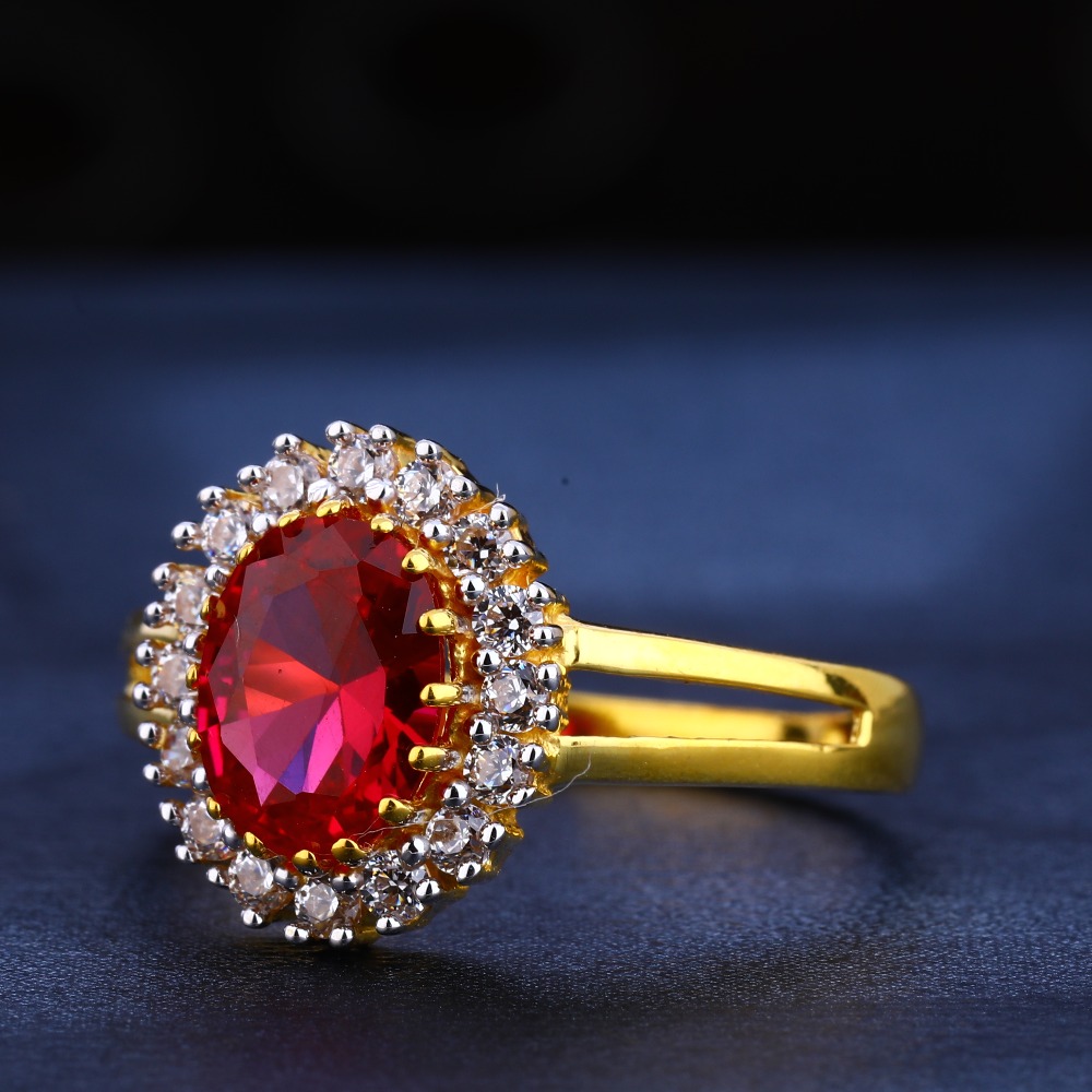22KT Gold Hallmark Gorgeous Ladies Ring LR564