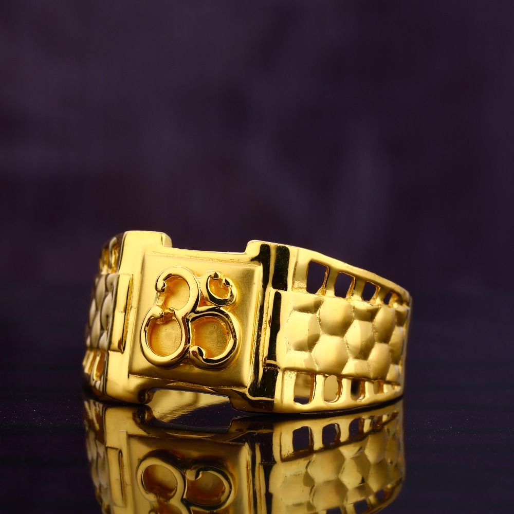 916 Gold Men's Ring MGR165