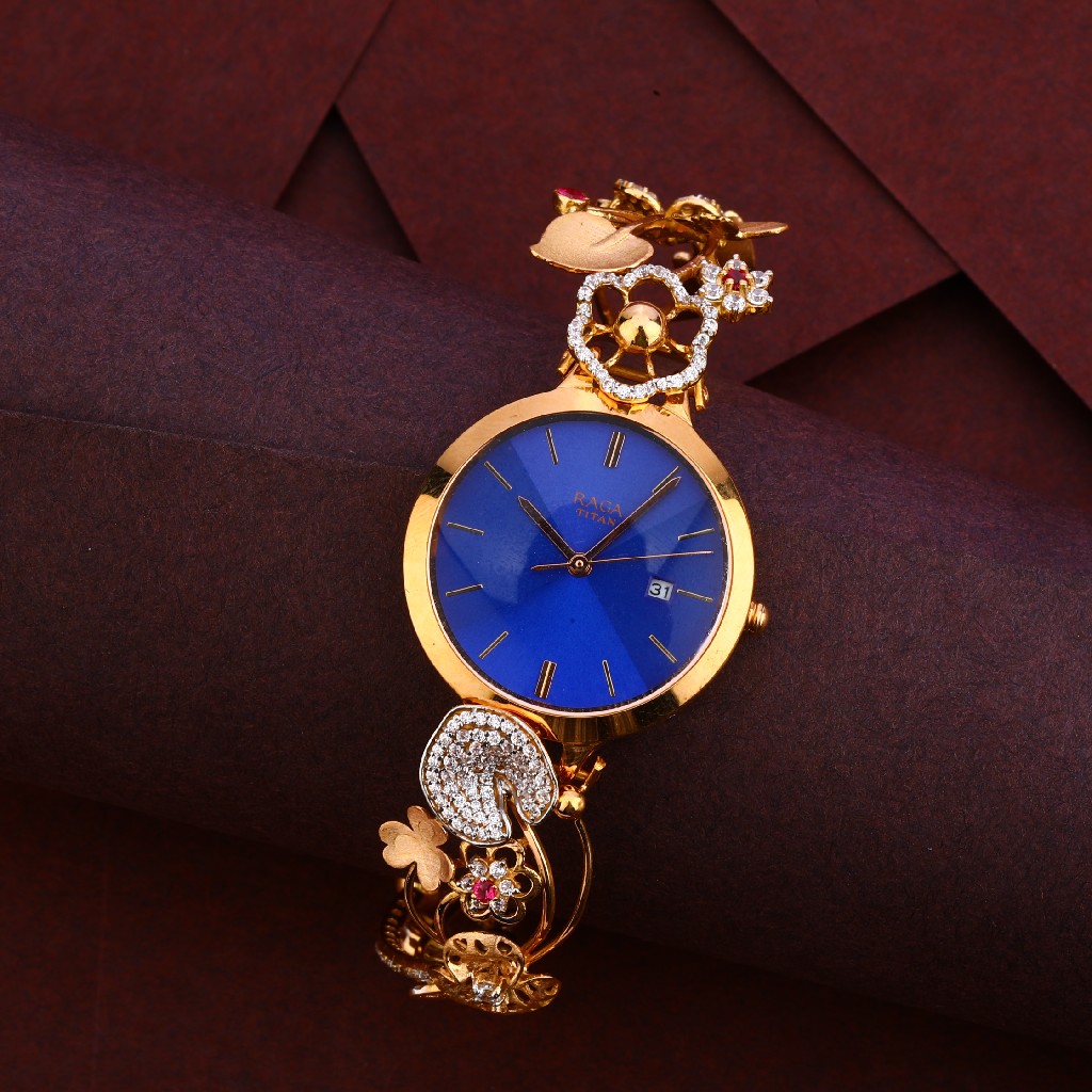 18KT Cz Women's Stylish Rose Gold  Watch RLW217