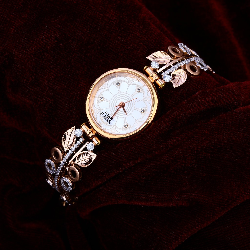 18KT Rose Gold Designer Hallmark Ladies Watch RLW192