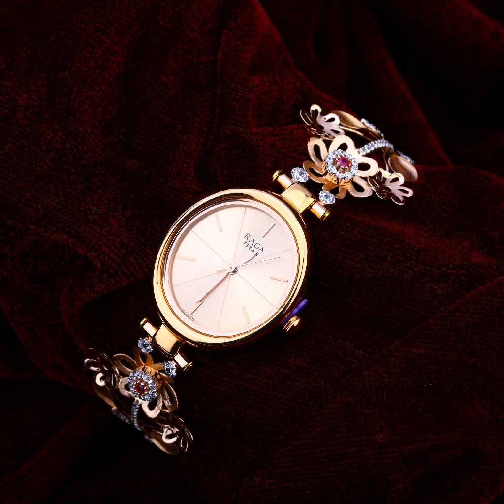 750 Rose Gold Hallmark Gorgeous Ladies Watch RLW206