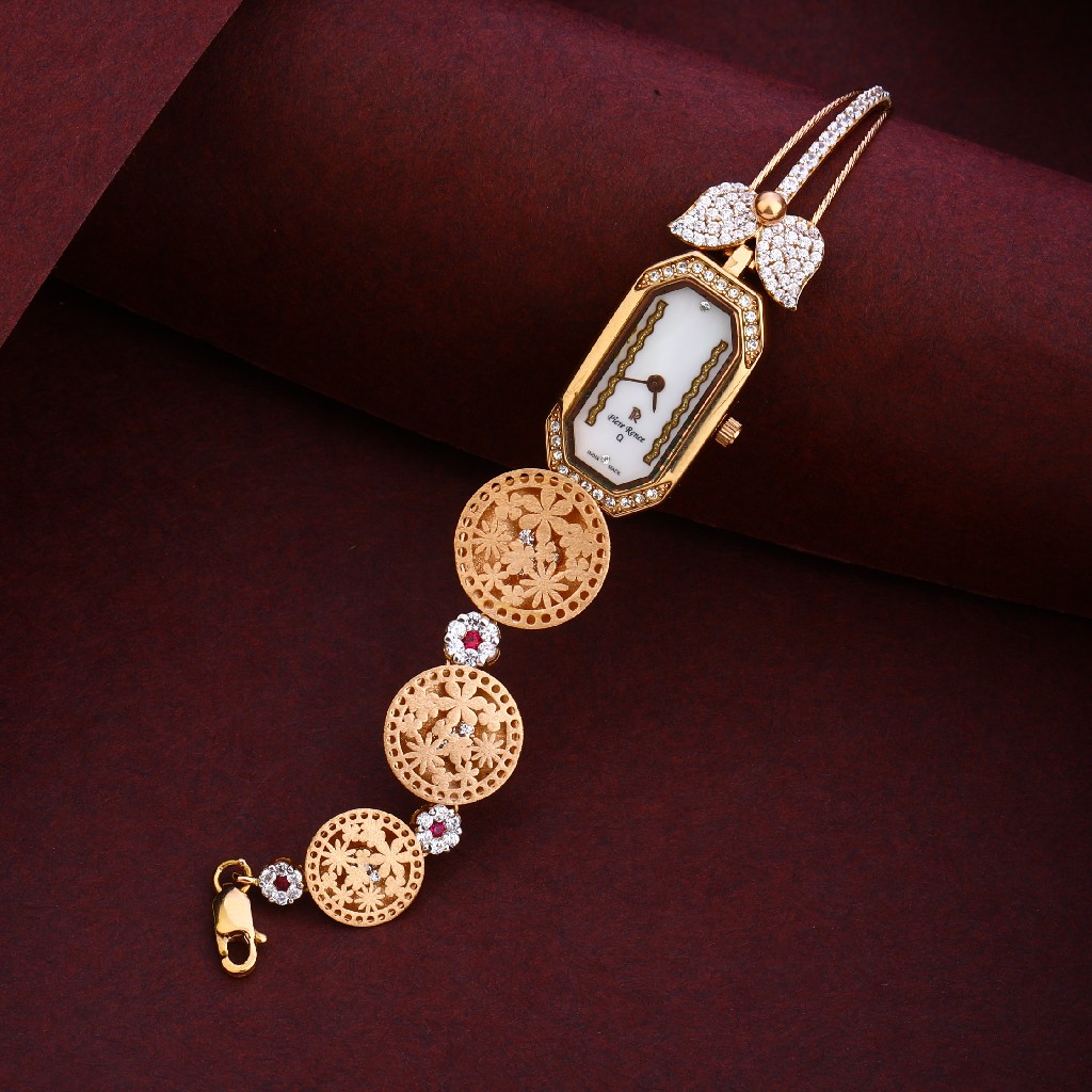 750 rose gold ladies watch rlw219