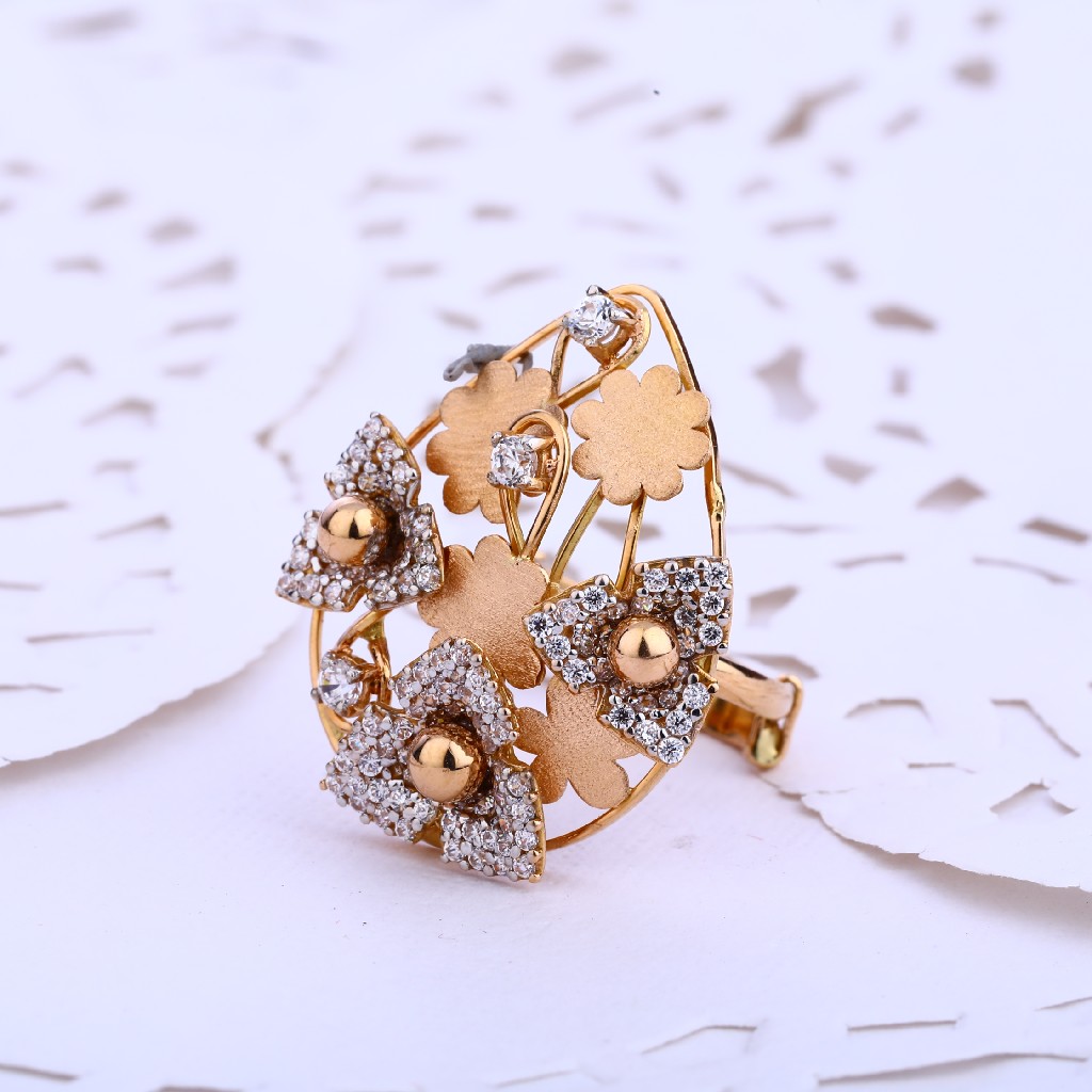 760 Rose Gold Delicate Ladies Ring RLR517