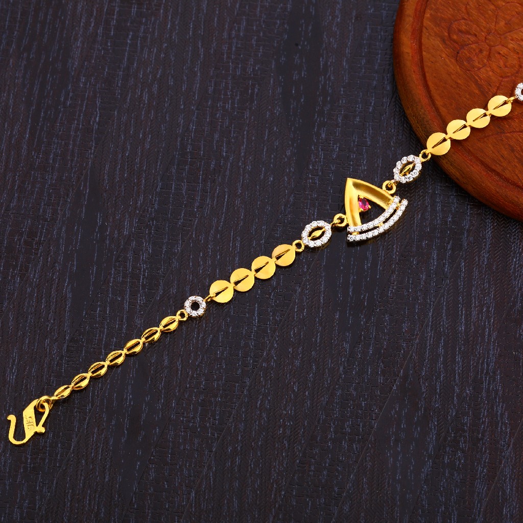 22CT Gold Gorgeous Ladies Bracelet LB302