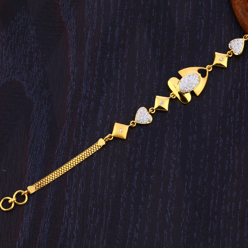 22KT Gold Hallmark Fancy Bracelet LB320