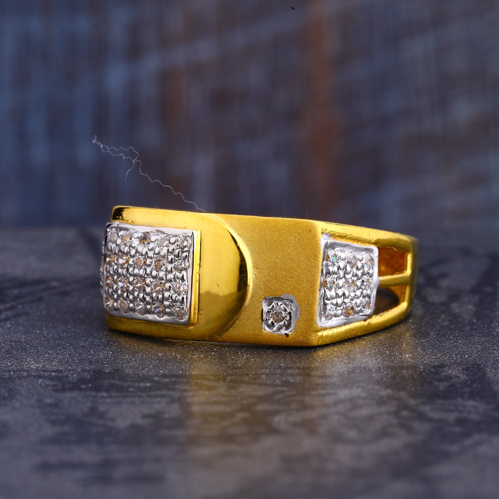 22CT Gold Hallmark  Men's Ring MR649