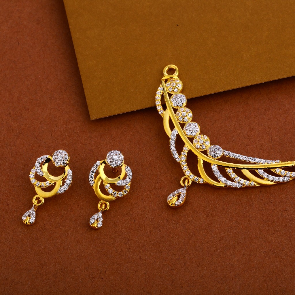 916 Cz Mangalsutra Women's Pendant Set MP250