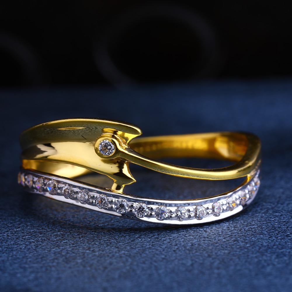 22CT Gold CZ Diamond  Ring LR231
