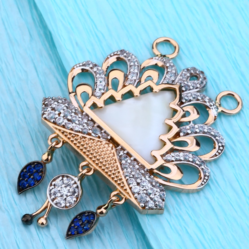18KT Rose Gold Fancy Pendant RMPN74