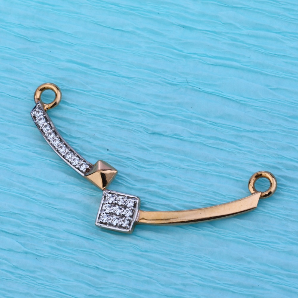 750 Rose Gold  Hallmark  Delicate Ladies Pendant RMPN37