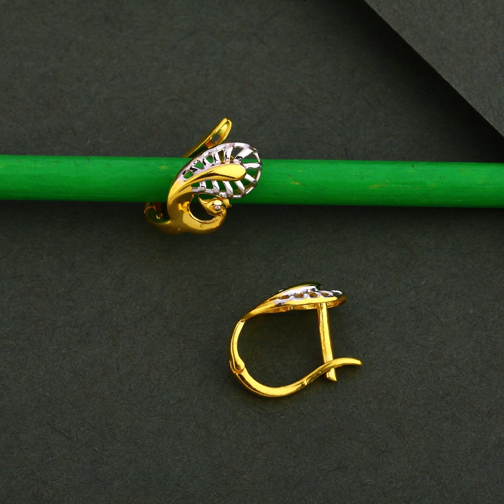 18CT Gold Classic ladies plain Bali LFB06