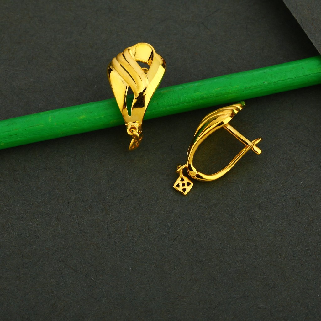18KT Gold Hallmark Stylish Ladies Bali LFB33