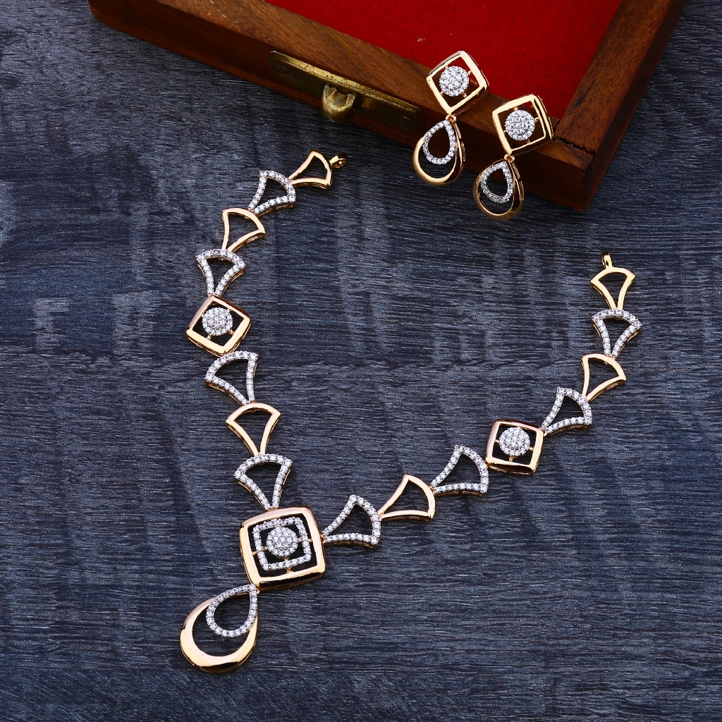 18KT Rose Gold Hallmark  Necklace RN87