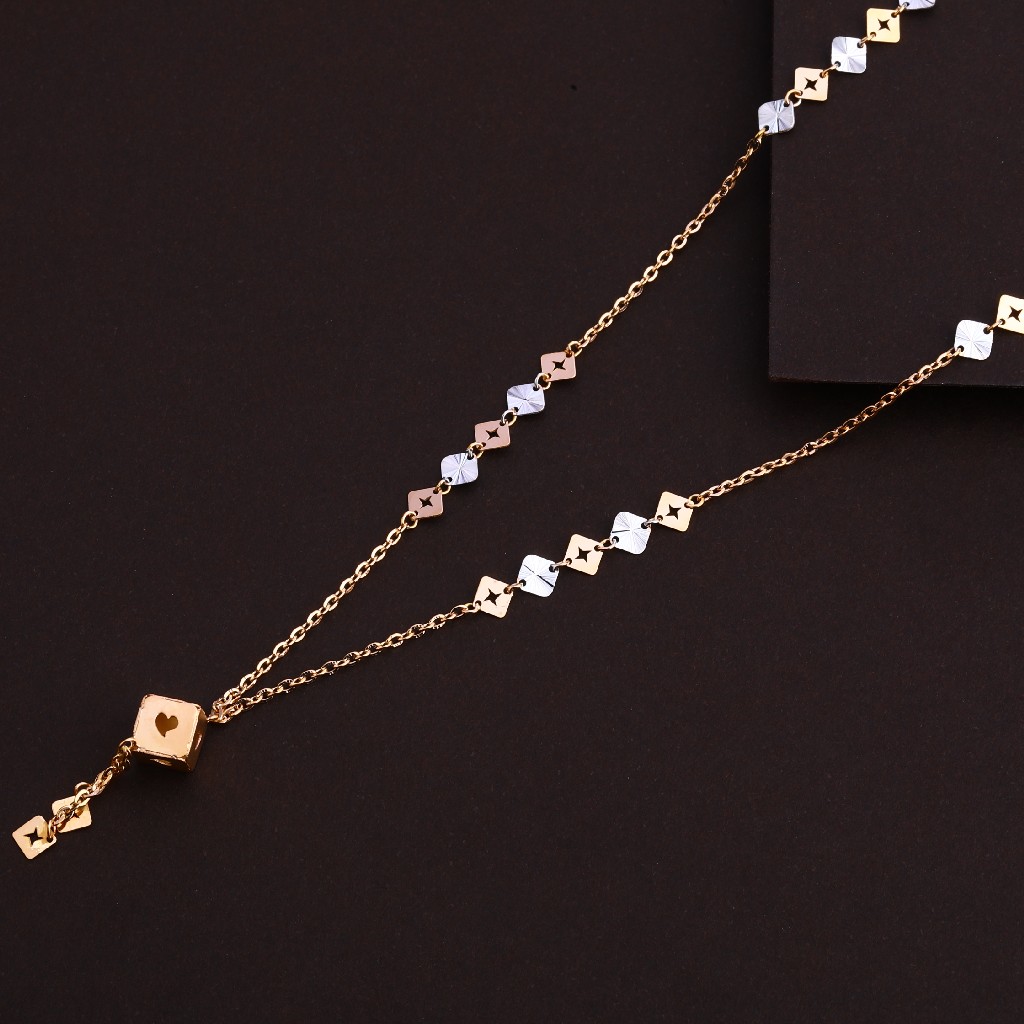 750 Rose Gold Ladies Exclusive Necklace RTM93
